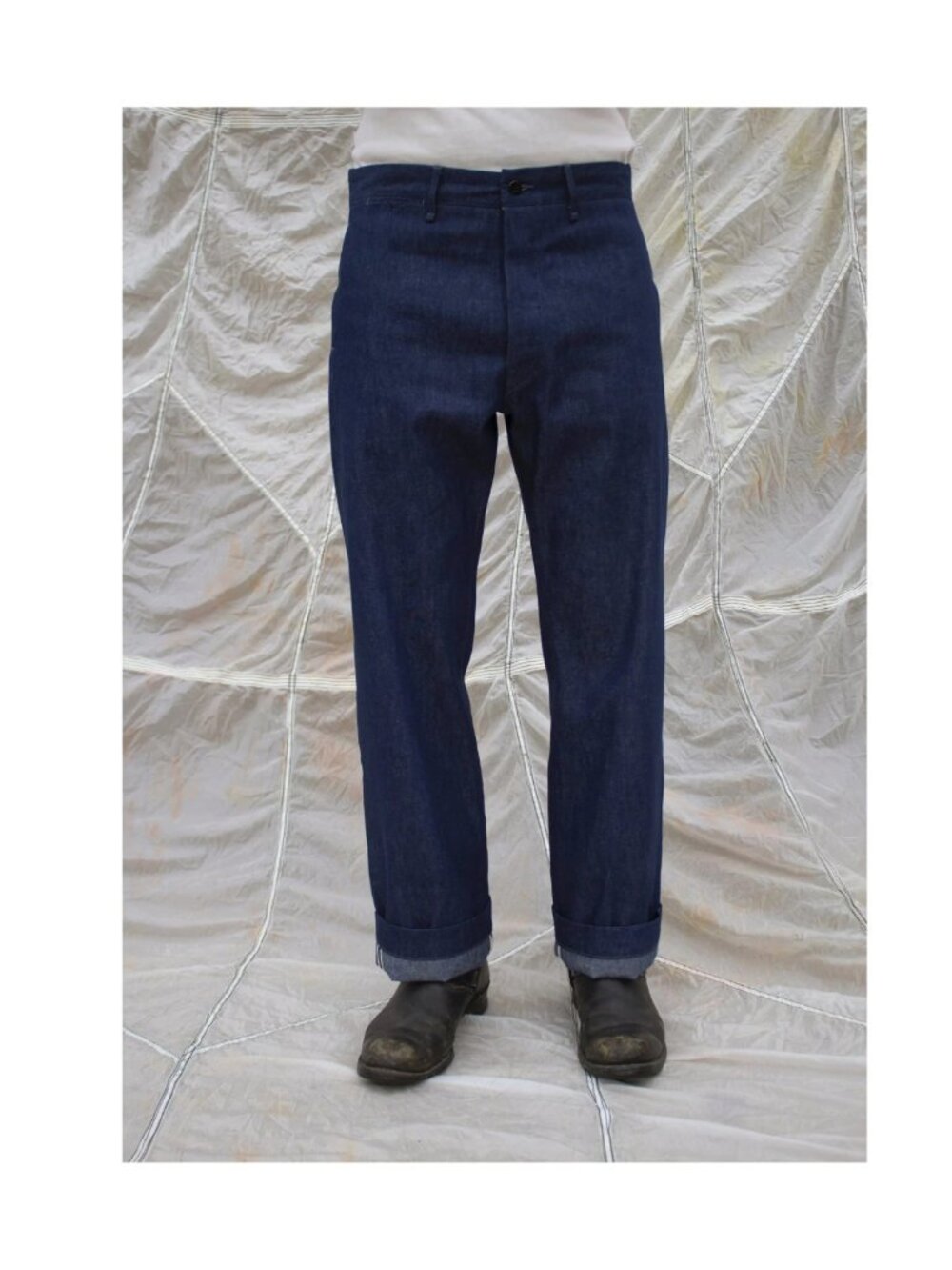Runabout Goods Vanguard Chino Indigo Denim 32/29